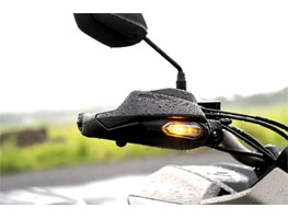 CB 200X, front indicator view