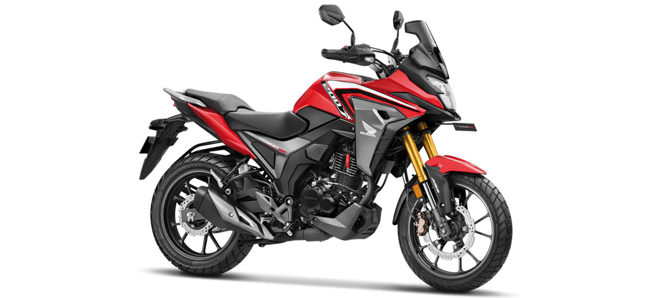 CB 200X, SPORT RED